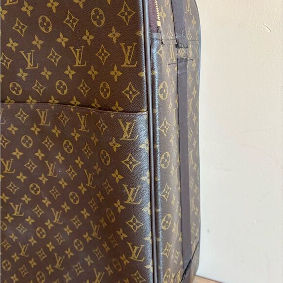 Authentic Louis Vuitton pegase 55 monogram suitcase carry on - Picture 4 of 9